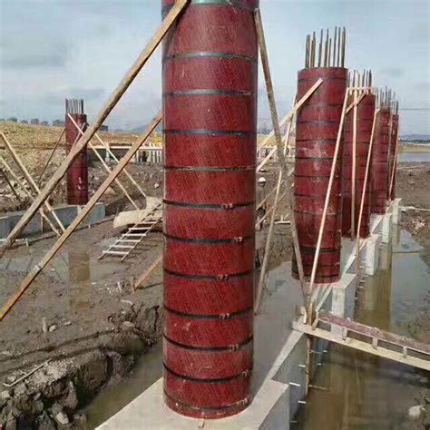 墩柱平台 新型式桥墩施工平台 圆柱施工平台 圆形墩柱操作平台 按需定制 墩柱施工平台