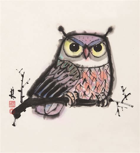 美林硬笔画图片