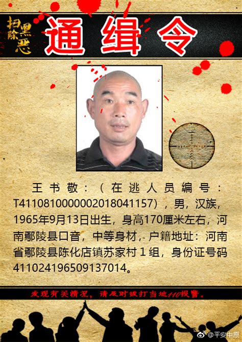 河南省公安厅发布扫黑除恶通缉令 看到这12人请报警-中国搜索河南