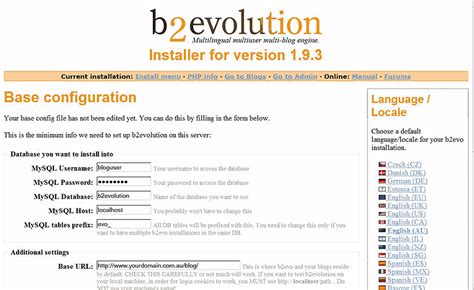 b2evolution blog/social CMS - A complete engine for your website!