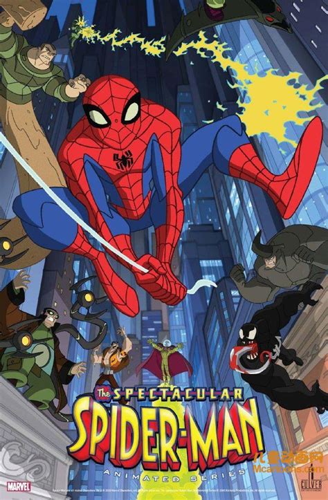 漫威动画片《神奇蜘蛛侠 The Spectacular Spider-Man》全二季共26集 英语版 高清/MP4/1.55G 动画片神奇蜘蛛侠下载-儿童动画网