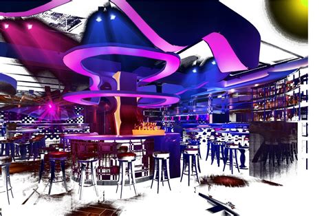 wix酒吧CAD室内设计施工图（含效果图）-吧类空间装修-筑龙室内设计论坛