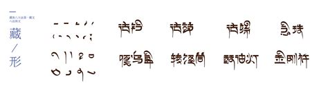 藏·形 | 基于藏文和法器的实验|平面|字体/字形|小安Andrea - 原创作品 - 站酷 (ZCOOL)
