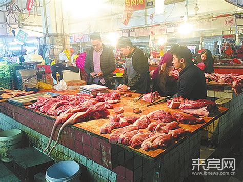 城区菜市场猪肉供不应求？ - 来宾网 - 来宾日报社主办