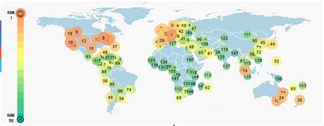 “全球最宜居国家排行榜”