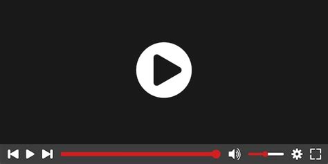 Premium Vector | Video player template. vector illustration with video ...