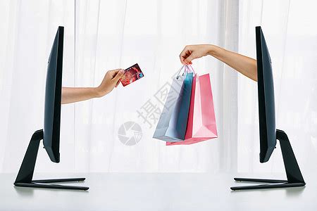 网上购物的女性图片素材-正版创意图片401127825-摄图网