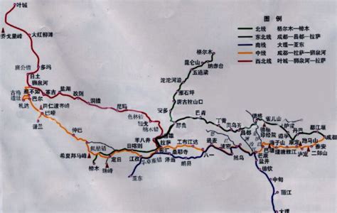 川藏线自驾游线路图 - 知乎