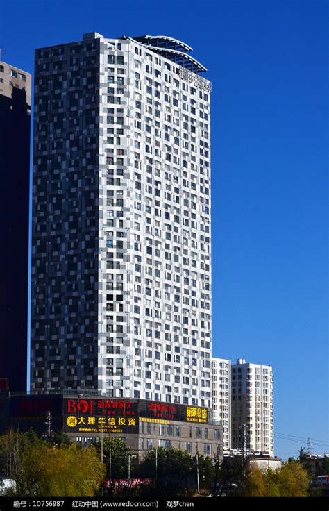 一栋高楼大厦高清图片下载_红动中国