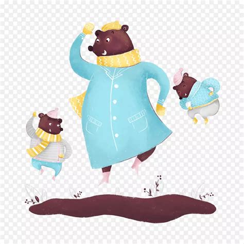 卡通可爱小动物装饰动物头像棕熊PNG图片素材下载_图片编号qngelmay-免抠素材网