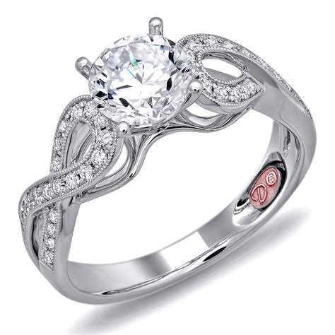 Emerald Cut Aquamarine & Diamond Engagement Ring | Exquisite Jewelry ...