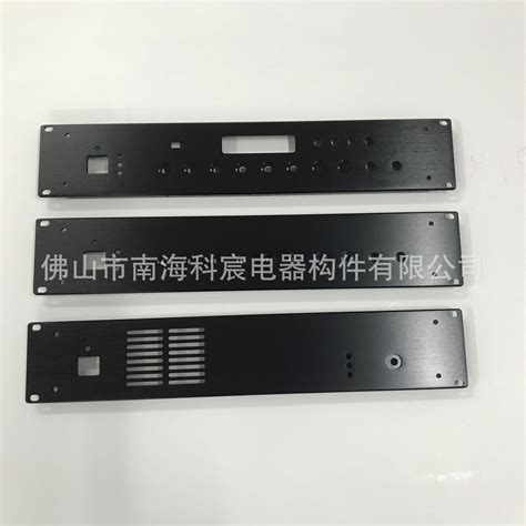 厂家生产加工定制铝合金面板2U带脚功放面板音影面板-阿里巴巴