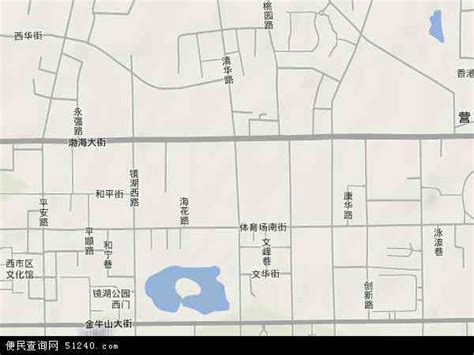 清华地图图片