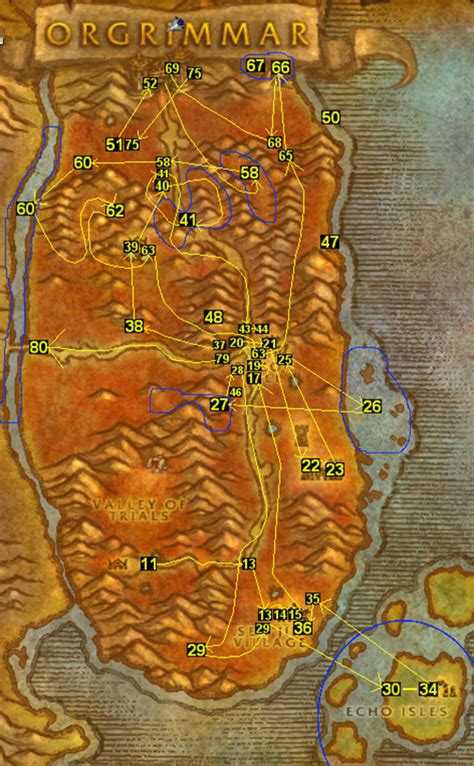 [魔兽世界怀旧服]史上最全的1-60升级路线和实际地图对照，路径记录和顺序(经典1.121版本任务)---------部落版 NGA玩家社区
