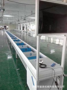 制衣厂自动流水线厂家 服装流水槽 单件流自动节拍流水线-阿里巴巴