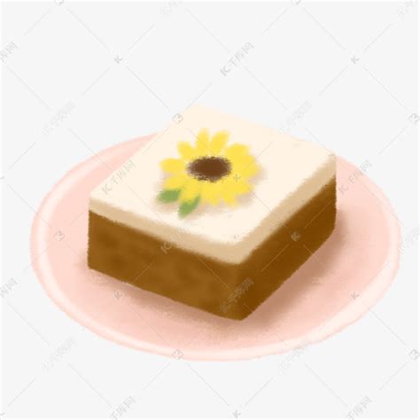 向日葵蛋糕图片