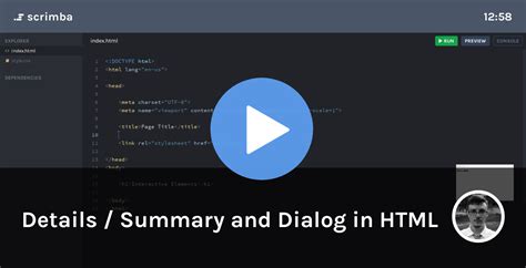 HTML Dialog | 12 Days of Web