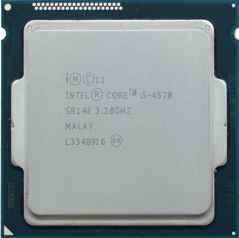 Intel Core i5-4570 (SR14E) 3.20Ghz Quad (4) Core LGA1150 84W CPU Processor