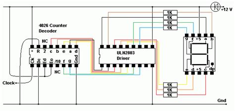 Two Digit Counter Circuit using 7 Segment and IC 4026 - Gadgetronicx