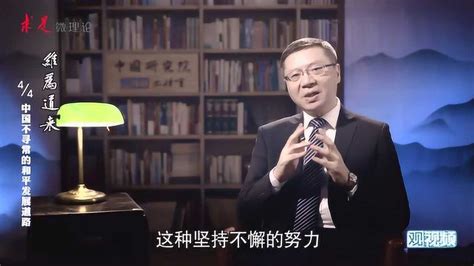 张维为：为什么说中国的发展不仅是和平而且是精彩的？_腾讯视频