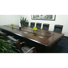 椭圆会议桌-汕尾会议桌-格创定做实木会议桌_成套家具_第一枪