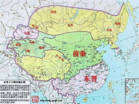 东晋地图（中国东晋时期地图全图）-古历史