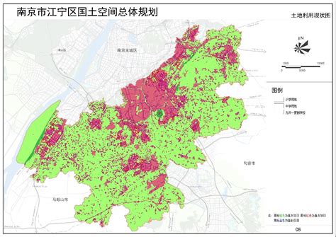 江宁区行政区划地图