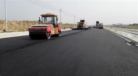 重庆长寿沥青路面施工工艺流程必须要注意的要点