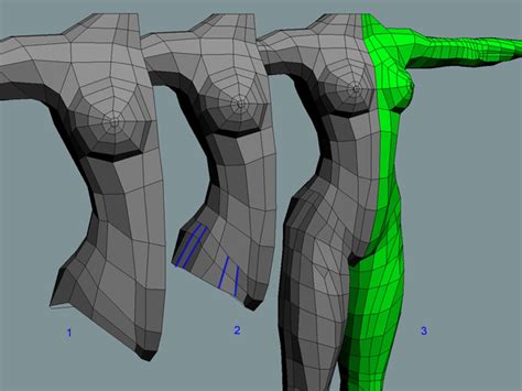 3D游戏标准人体建模全过程_腾讯视频