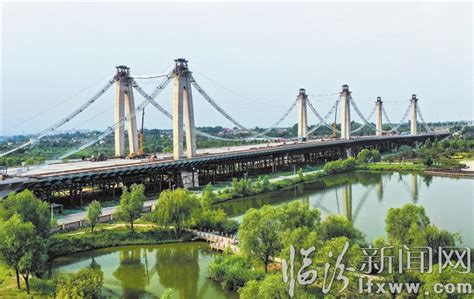 临汾尧贤街北延跨洰河桥：有效提升城市交通路网的快捷性_临汾新闻网