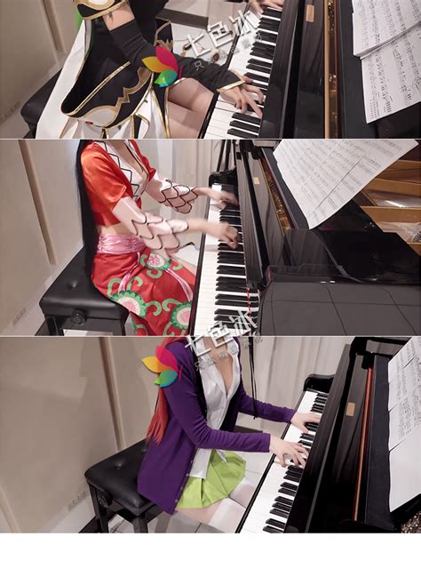 日系cosplay制服动漫少女弹钢琴演奏视频素材乐器演奏高清1080P自媒体剪辑素材_七色冰-短视频素材|益智教育资源|品牌运营|电商运营