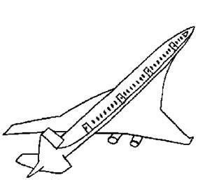 卡通飞机怎么画 飞机简笔画图片步骤素描 - 巧巧简笔画