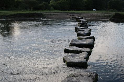 步骤,石头,河高清图库素材免费下载(图片编号:7279775)-六图网