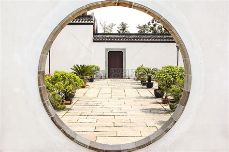 中式庭院里“圆“的魅力！-景观设计-筑龙园林景观论坛