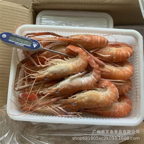 禧美海产 厄瓜多尔白虾 净重1.8kg/盒（加大号）75-90只 盐冻大虾 烧烤-商品详情-菜管家