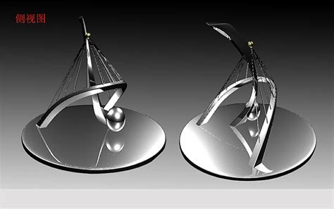 帆船抽象不锈钢雕塑作品欣赏 – 博仟雕塑公司BBS
