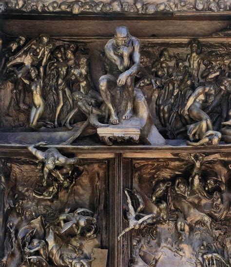 身在“地狱” 心向光明——罗丹的《地狱之门》_华人艺术网