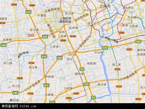 闵行区地图 - 闵行区卫星地图 - 闵行区高清航拍地图 - 便民查询网地图