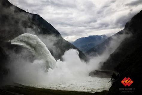 大渡河公司瀑布沟水电站泄洪