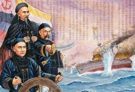 历史上的今天9月17日_1894年甲午战争：日本联合舰队在朝鲜湾爆发的黄海海战中击败中国清朝北洋水师。