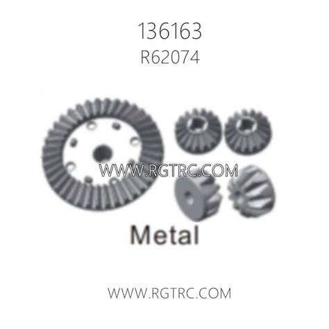 RGT 136163 Parts R62074 Powder Metal Transmission Gear Set 38T+17T+10T