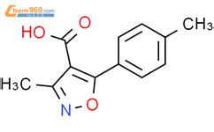 3-methyl-5-(4-methylphenyl)-1,2-oxazole-4-carboxylic acid,91569-57-2,深圳 ...