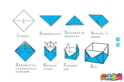 折纸盒子简单过程(折纸盒子步骤简单) - 抖兔教育
