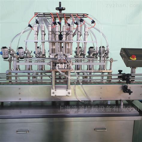 厂家柱塞泵式八头灌装机-上海浩超机械设备有限公司