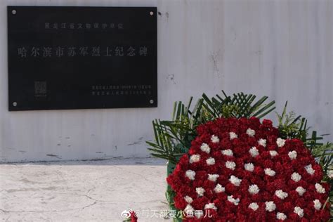 哈尔滨苏军烈士纪念碑 位于哈尔滨市南岗区省博物馆广场西侧……__财经头条