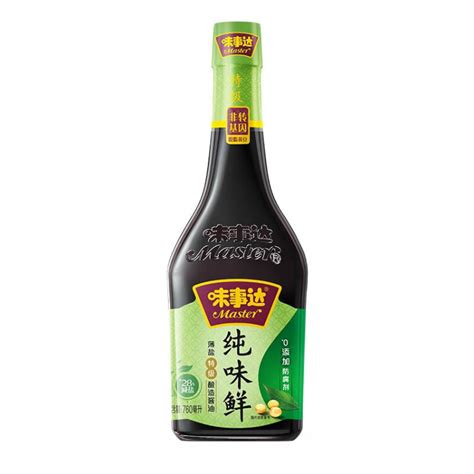 味事达 酱油 纯味鲜特级生抽 薄盐特级酿造酱油 760ml 卡夫亨氏出品-商品详情-菜管家