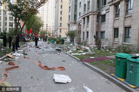 哈尔滨一高楼爆炸致3死 遇难者被气浪冲出楼外