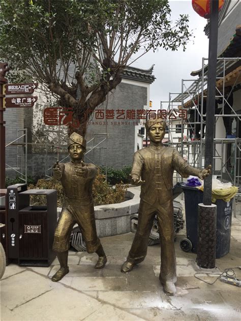 百色靖西古城玻璃钢雕塑项目-广西善艺雕塑有限公司