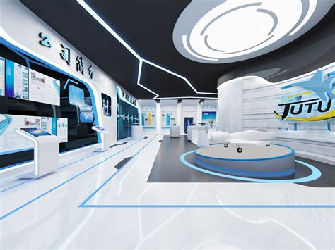 无人机企业展厅设计赏析- 华博展示|上海邵氏企业策划有限公司