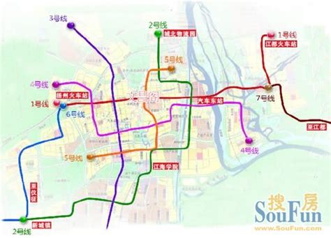 2020年扬州地铁规划图,宿迁地铁,南京地铁s6号线(第4页)_大山谷图库